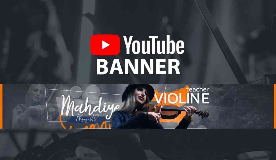 مراحل ساخت بنر یوتیوب یا چنل آرت YouTube