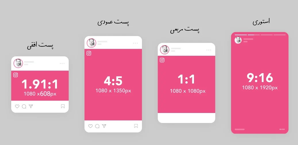 نحوه گذاشتن پست عمودی در اینستاگرام نحوه گذاشتن پست عمودی در اینستاگرام