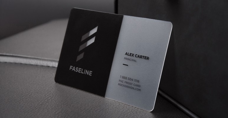 نکات طراحی کارت ویزیت های شفاف نکات طراحی کارت ویزیت های شفاف