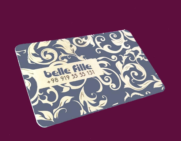 نحوه طراحی کارت ویزیت طلاکوب به صورت گام به گام