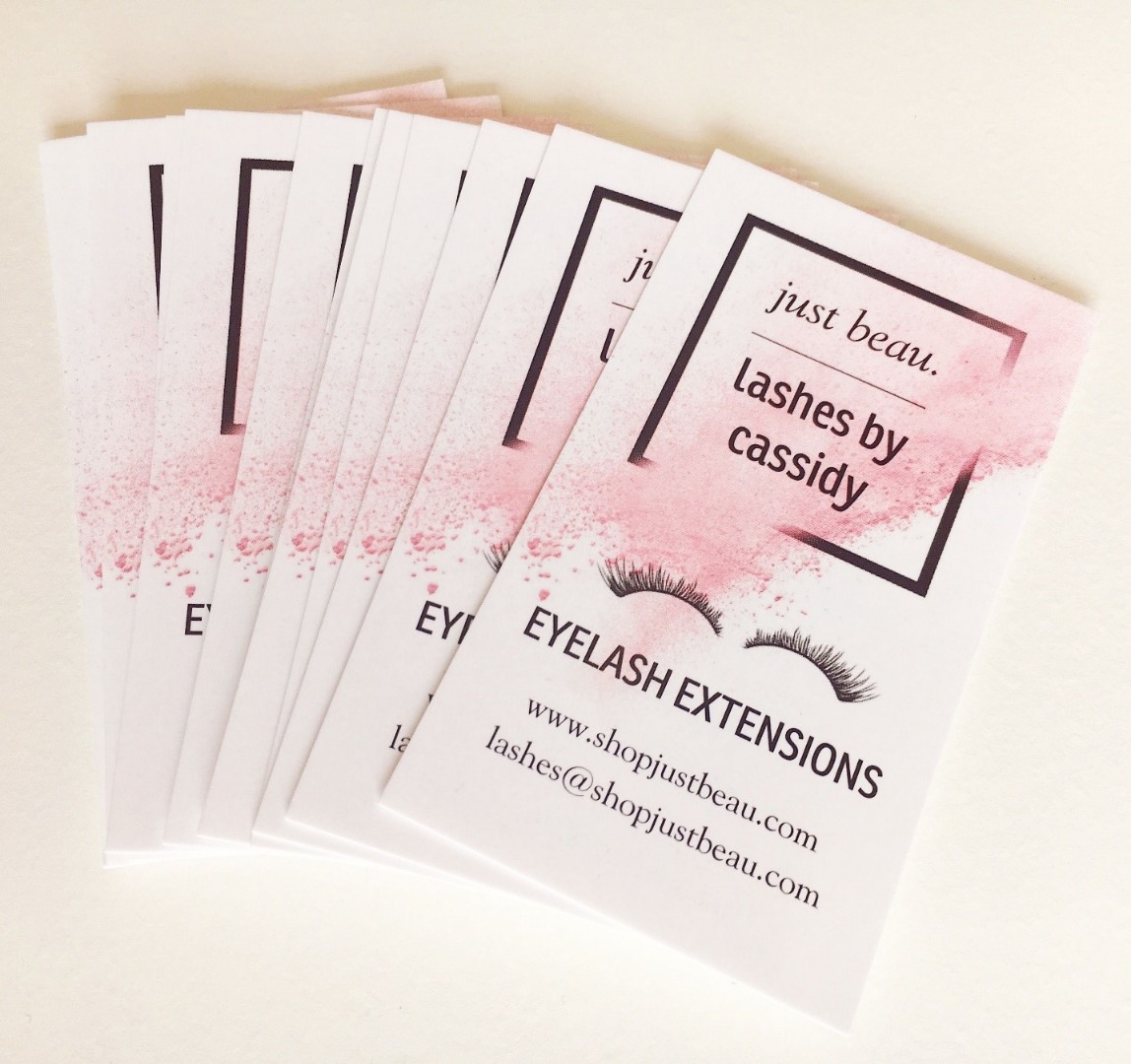 طراحی کارت ویزیت کاشت مژه طراحی کارت ویزیت کاشت مژه